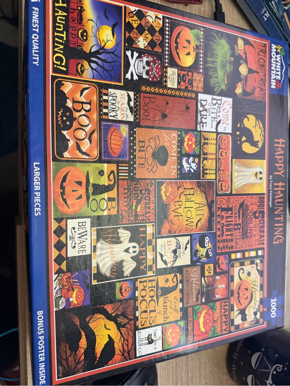 Happy Haunting Halloween Puzzle - Colorful Holiday Graphics